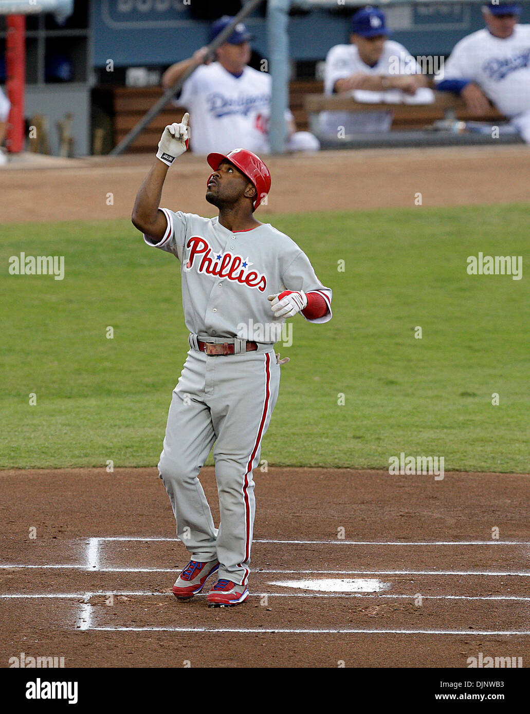 Philadelphia phillies jimmy rollins glove hi-res stock photography and  images - Alamy