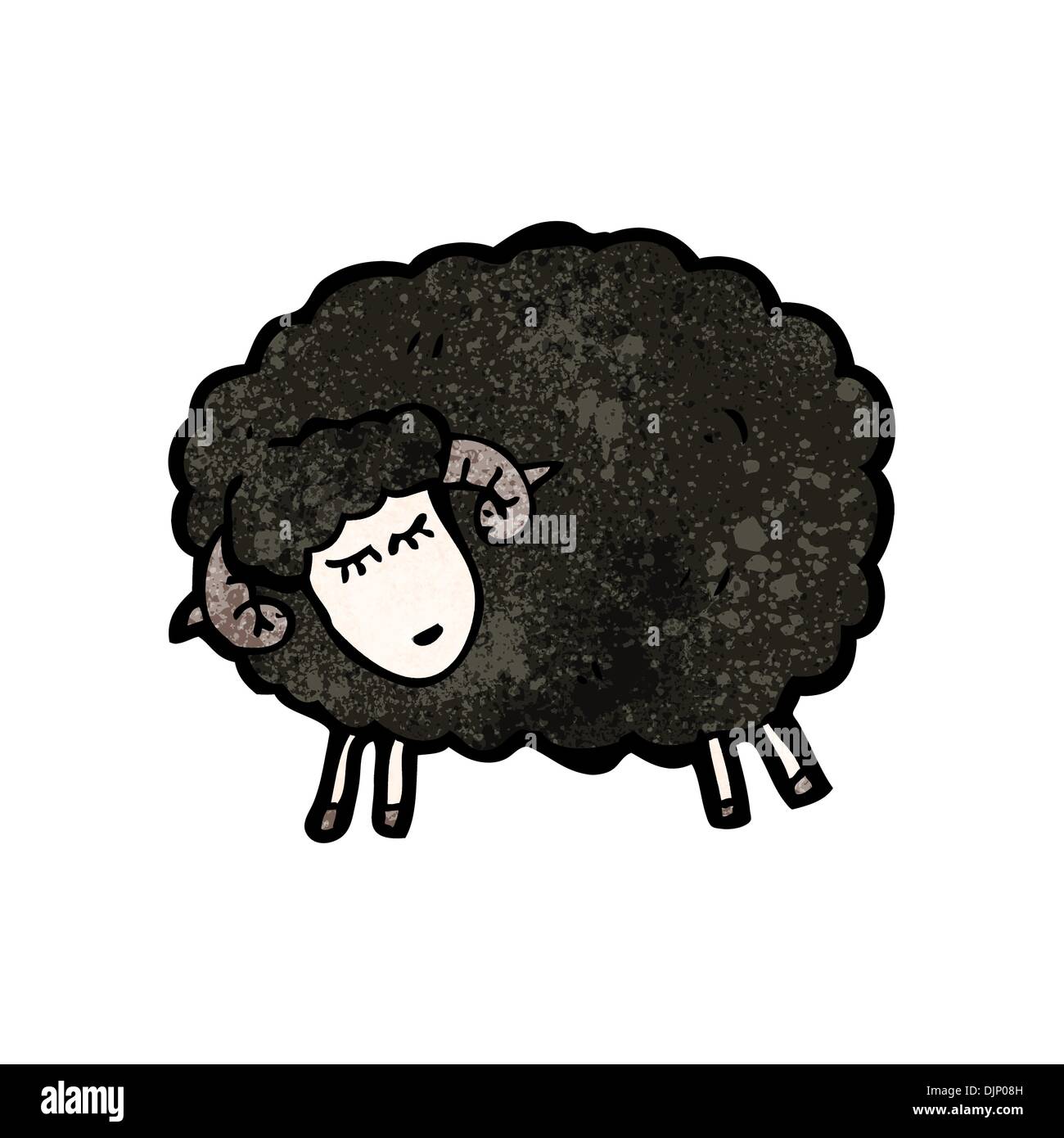 Черная овца арт