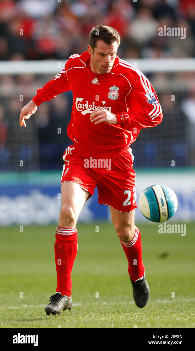 Liverpool&rsquo;s Jamie Carragher (Credit Image: © PHOTOGRAPHER/Cal Sport