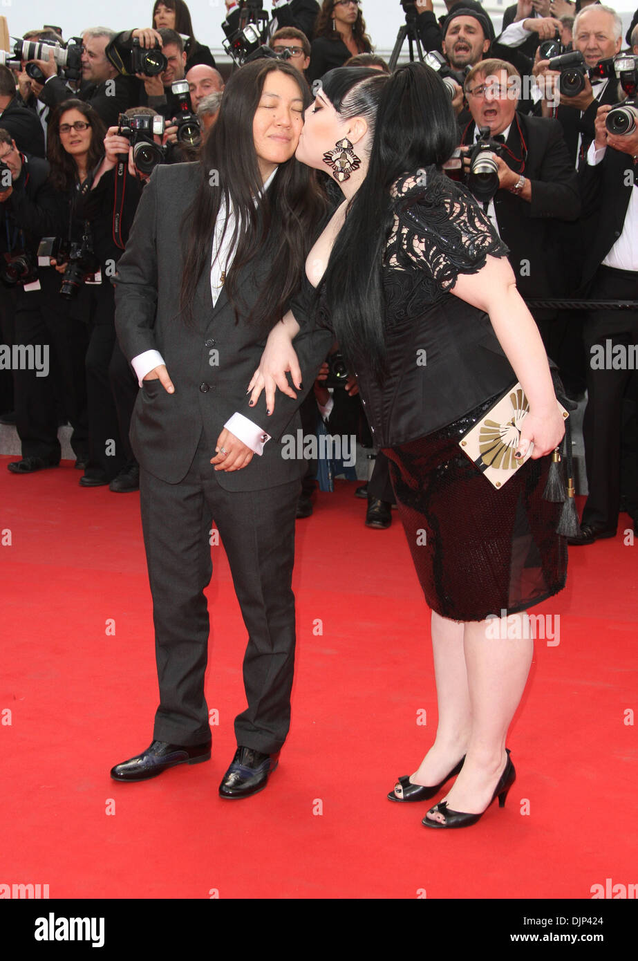 Beth Ditto Fiance Kristin Ogata High Resolution Stock Photography and