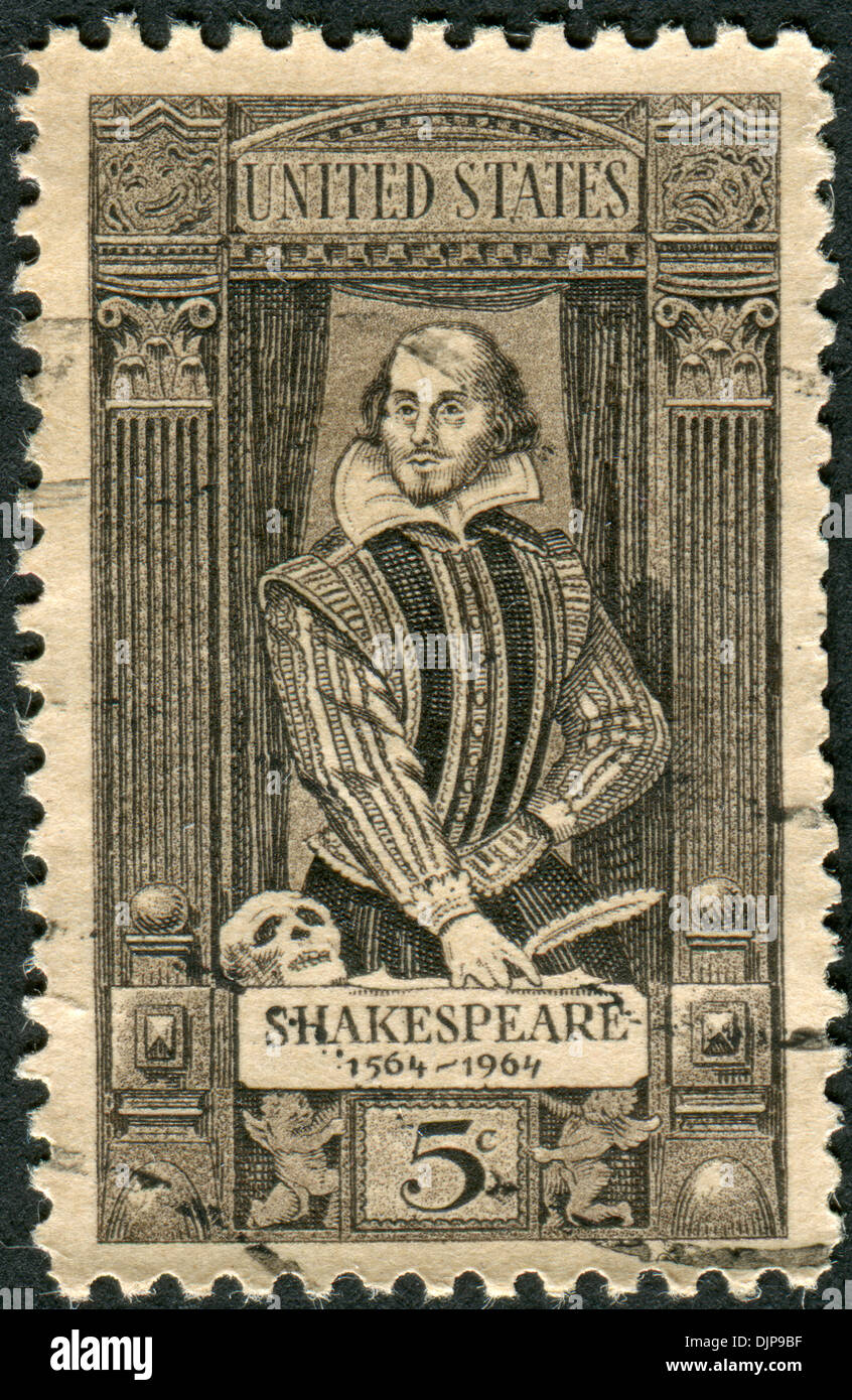 The 400th anniversary of the birth of William Shakespeare, shows