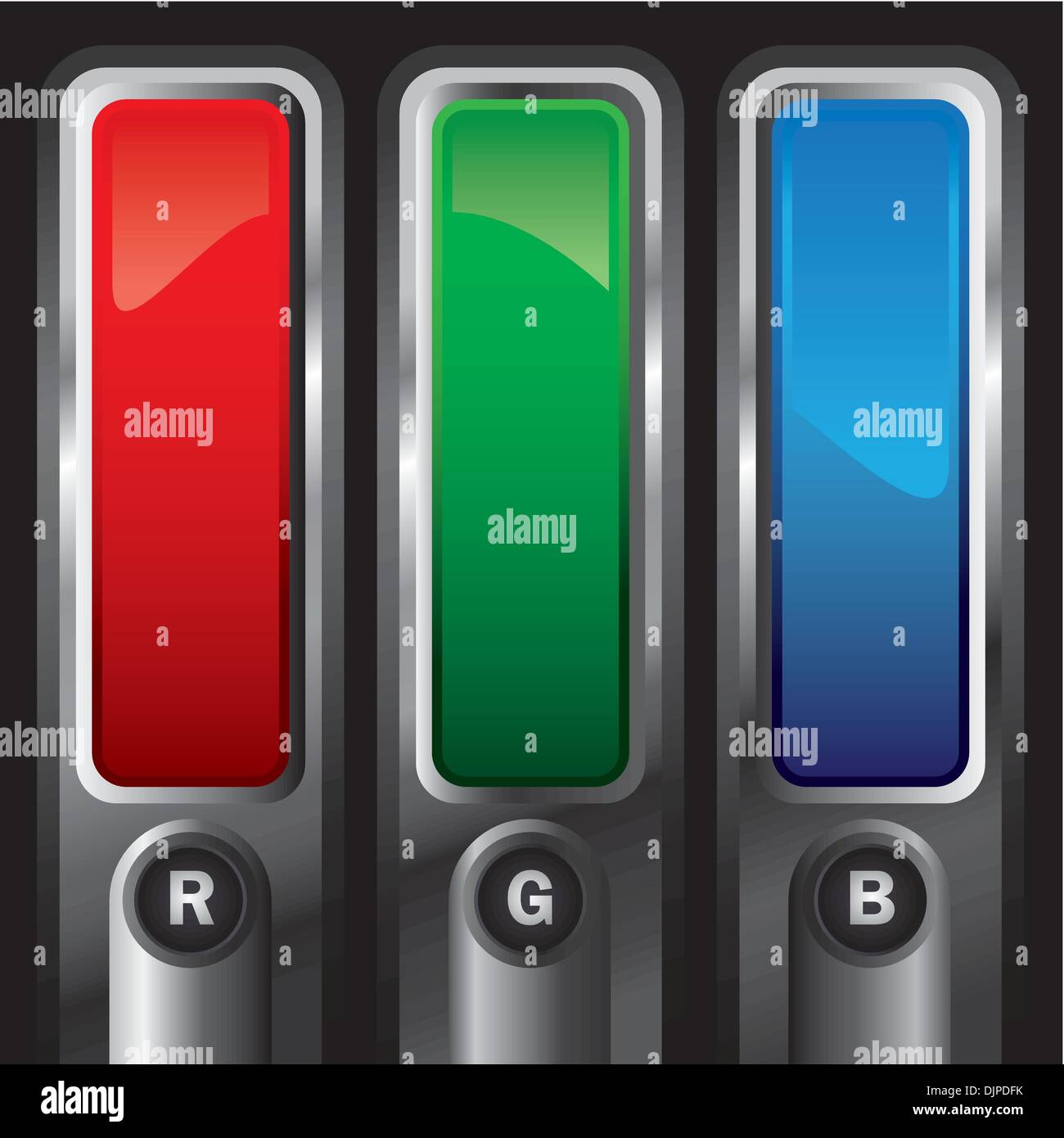 RGB color mode banner Stock Vector