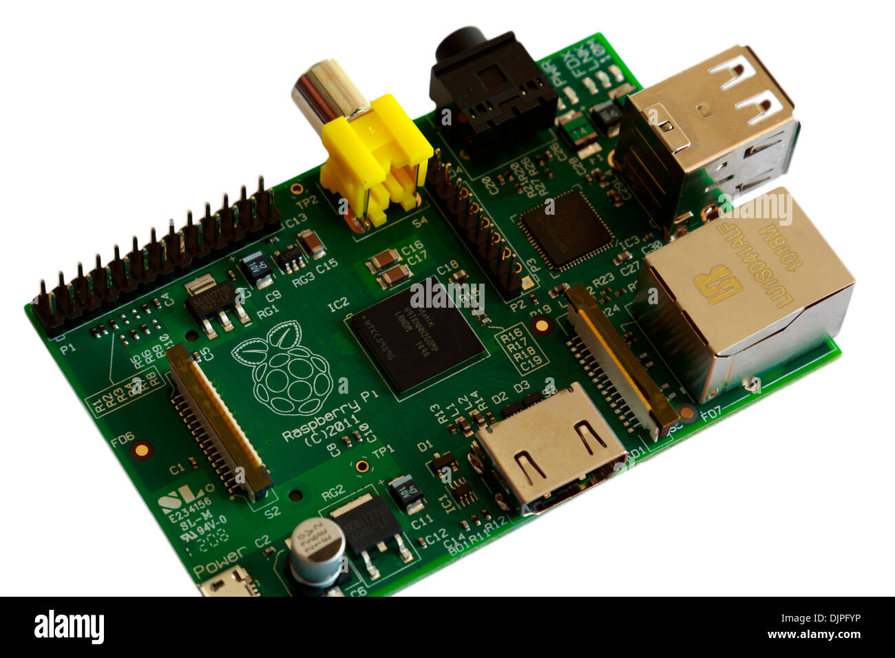 Raspberry Pi computer Stock Photo - Alamy