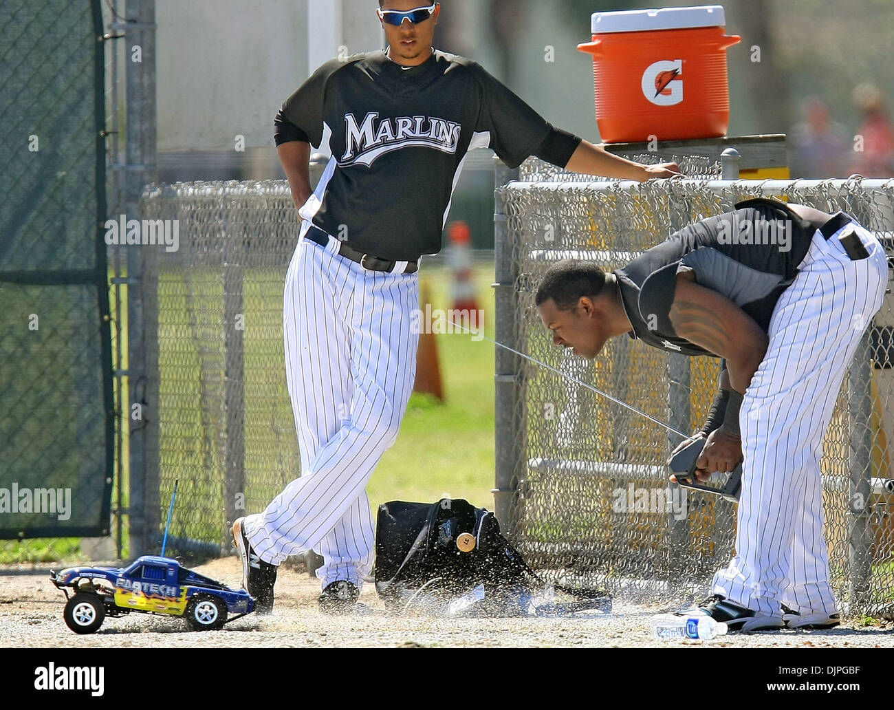 Florida marlins catcher john baker hi-res stock photography and images -  Alamy