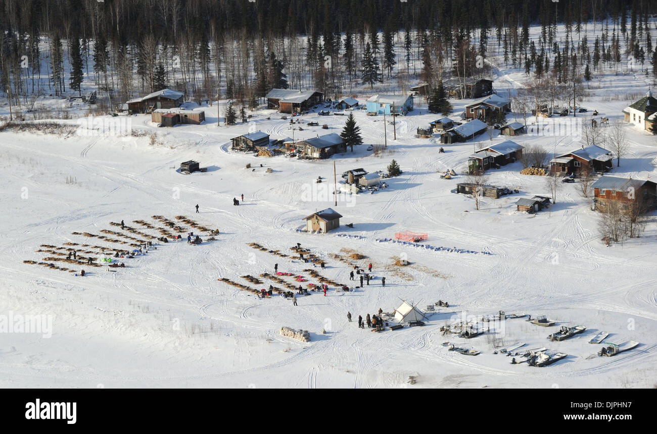 Mar 09, 2010 Nikolai, Alaska, USA The Nikolai checkpoint form the