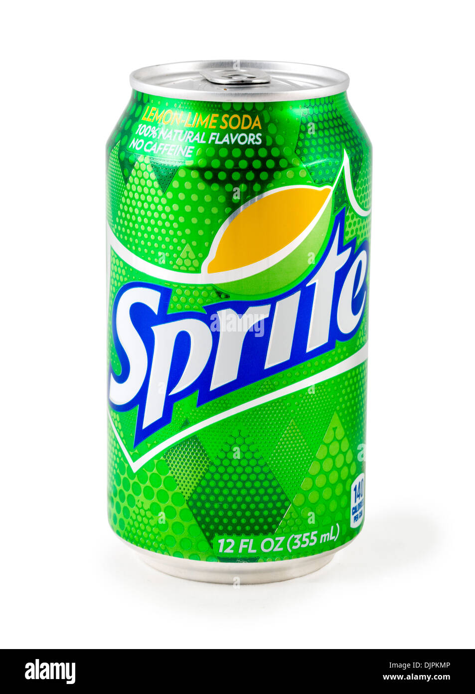 Can of Sprite soda pop, USA Stock Photo