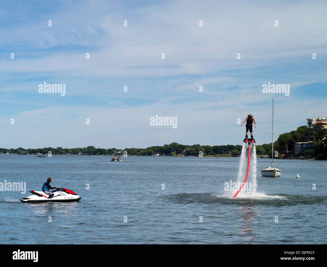 Jet ski 2 people hires stock photography and images Alamy