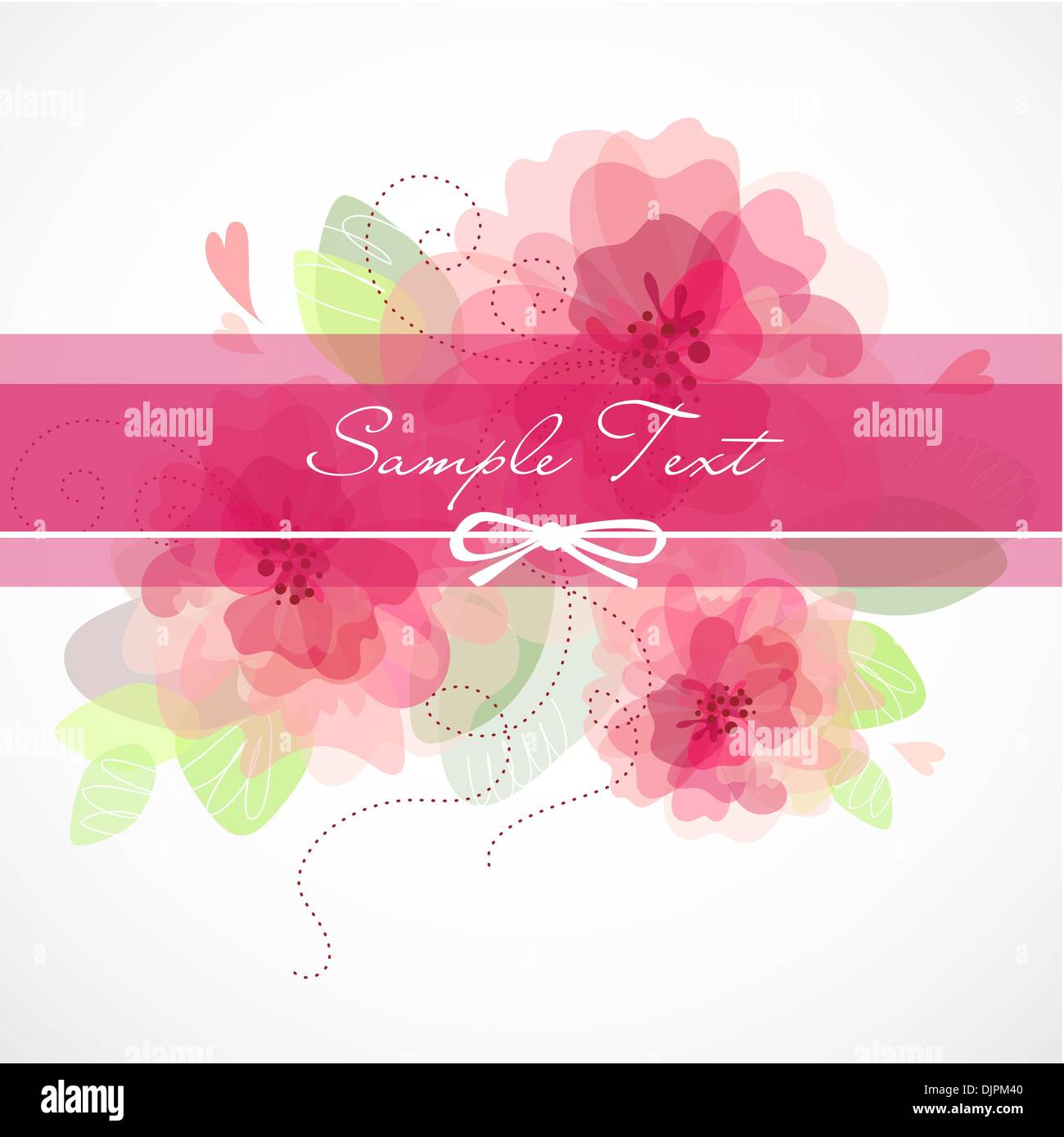 vector beautiful flower background Stock Vector Image & Art - Alamy