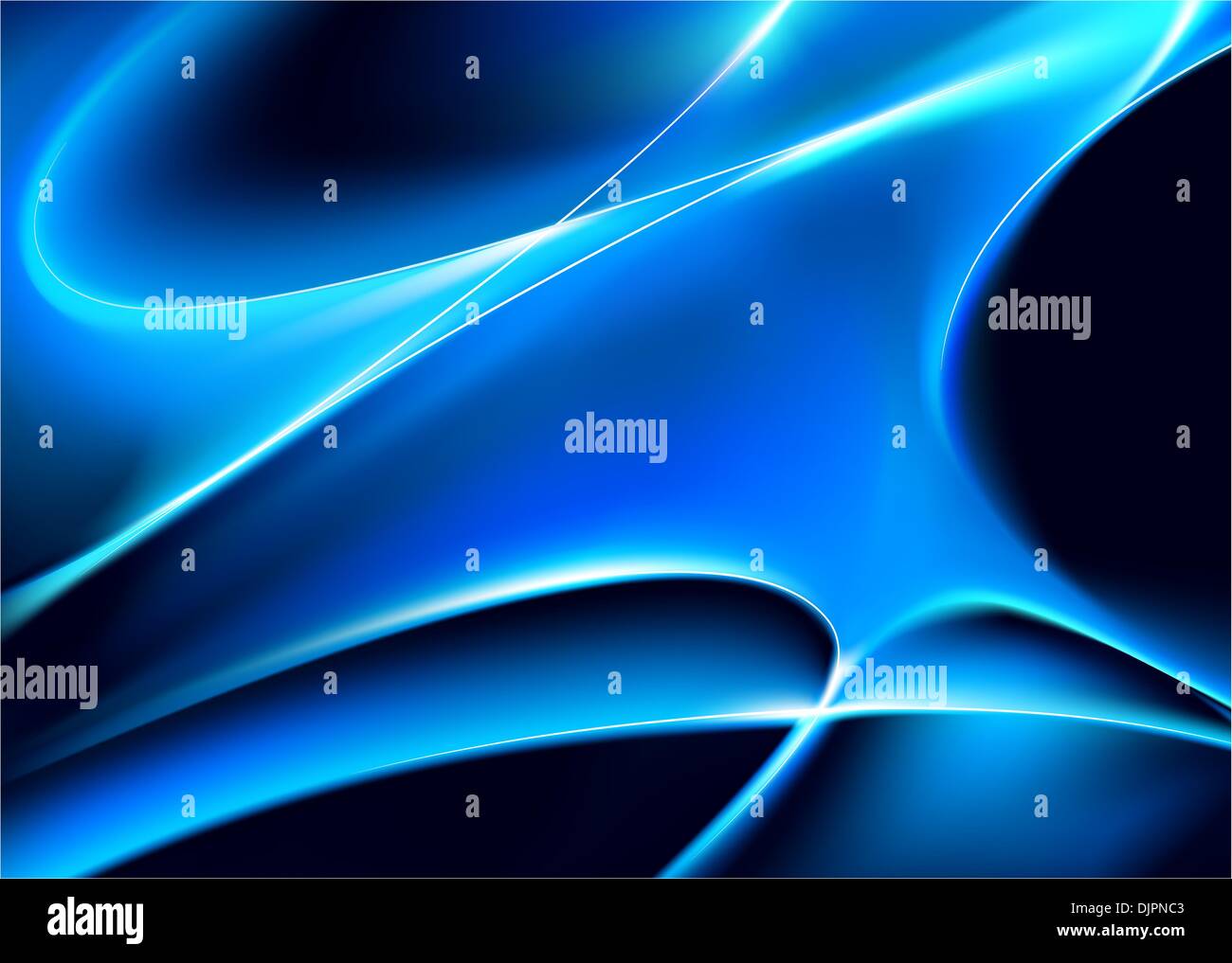 Vector illustration of blue Smooth Abstract background Stock Vector ...