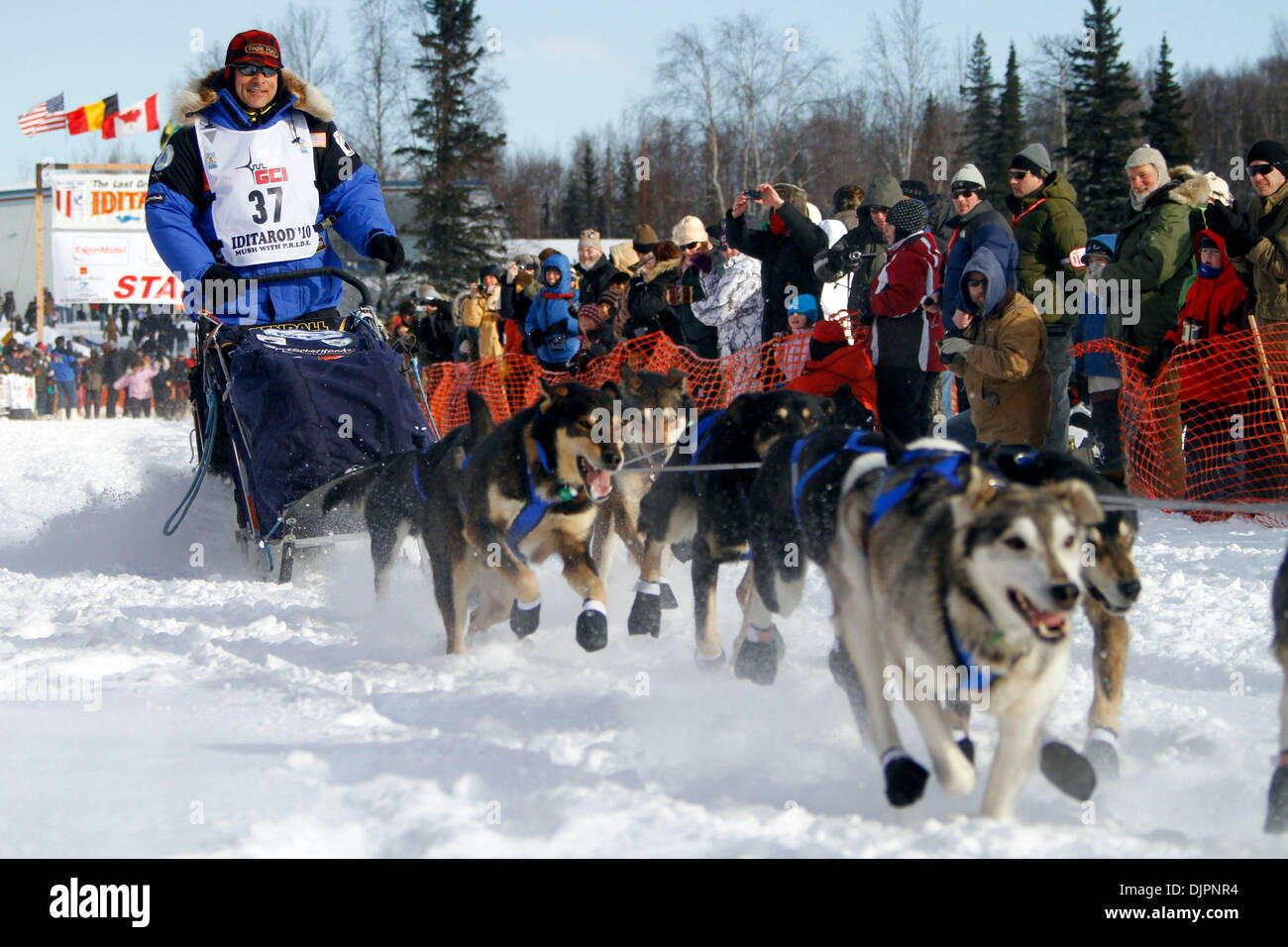 Martin Buser Mar 07, 2010 - Willow, Alaska, USA - Four-time Iditarod champion MARTIN ...