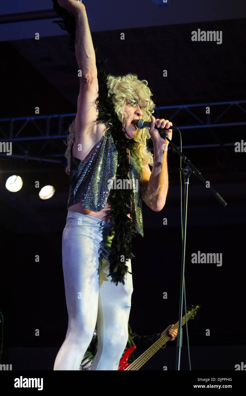 Fee Waybill of The Tubes performs at Thunder Valley Casino Resort in Lincoln, California Stock Photo