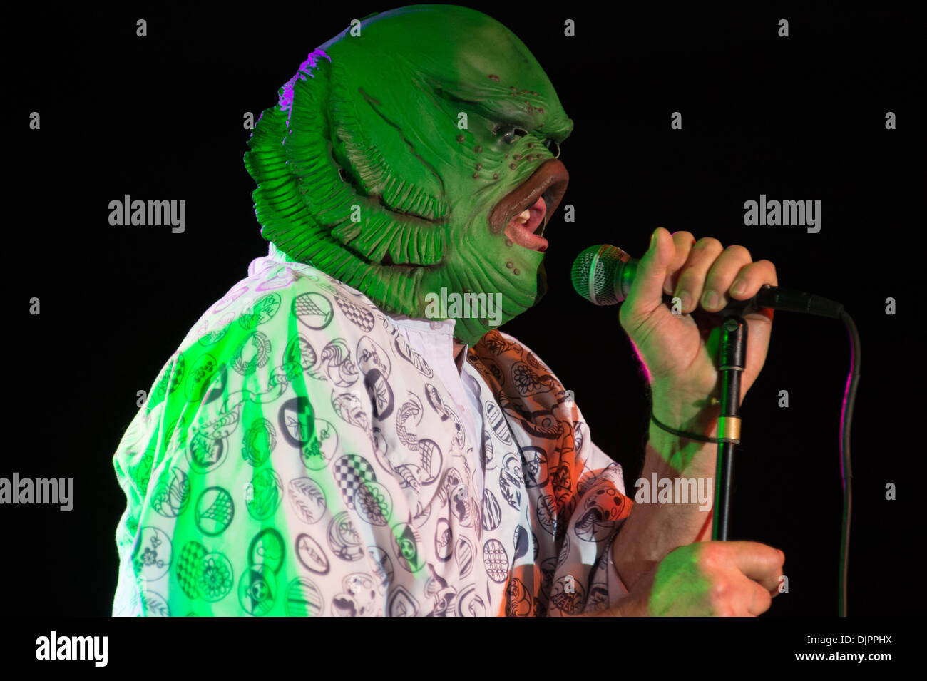 Fee Waybill of The Tubes performs at Thunder Valley Casino Resort in Lincoln, California Stock Photo
