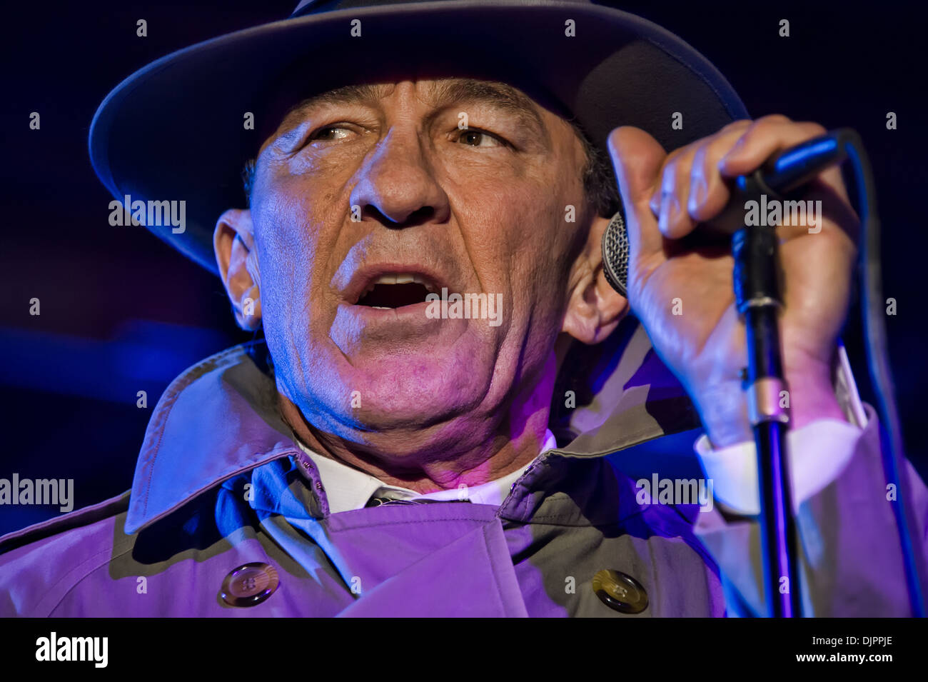 Fee Waybill of The Tubes performs at Thunder Valley Casino Resort in Lincoln, California Stock Photo