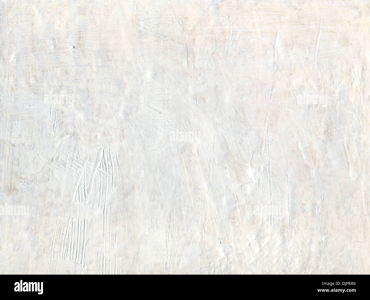 Abstract white grunge background, rustic textured wall Stock Photo