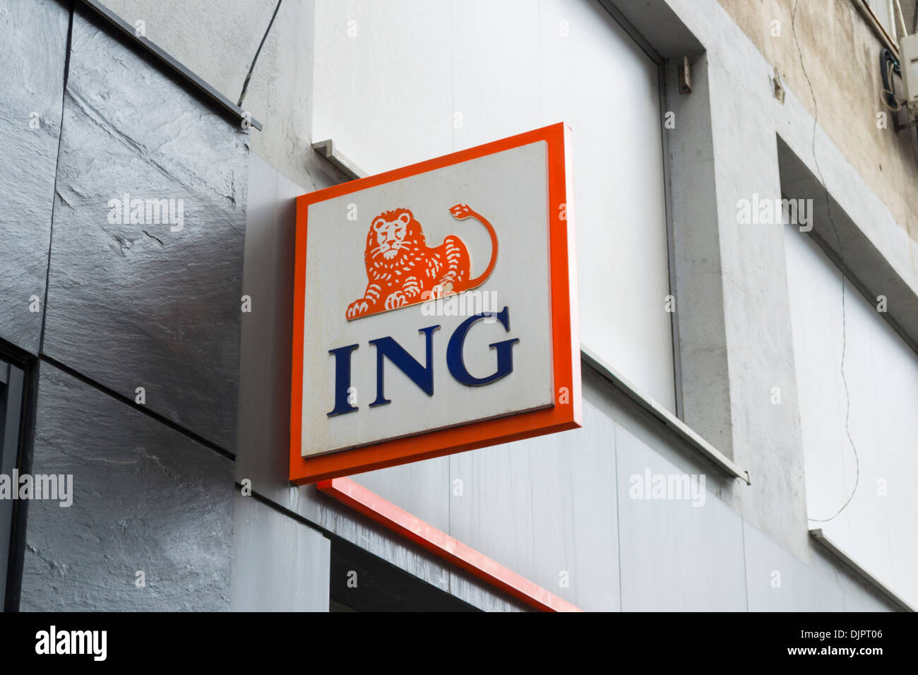 ING Bank sign in Bucharest, Romania Stock Photo - Alamy