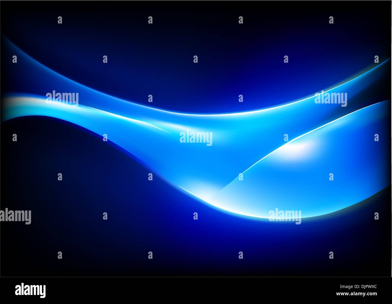Vector illustration of blue futuristic abstract glowing background ...