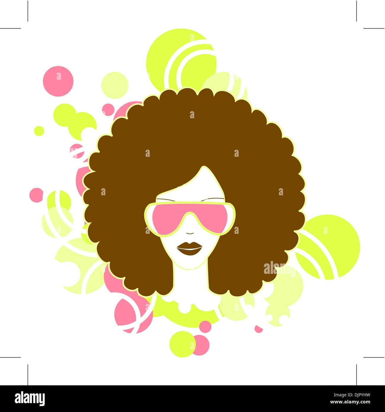1970s woman fashion Cut Out Stock Images & Pictures - Alamy