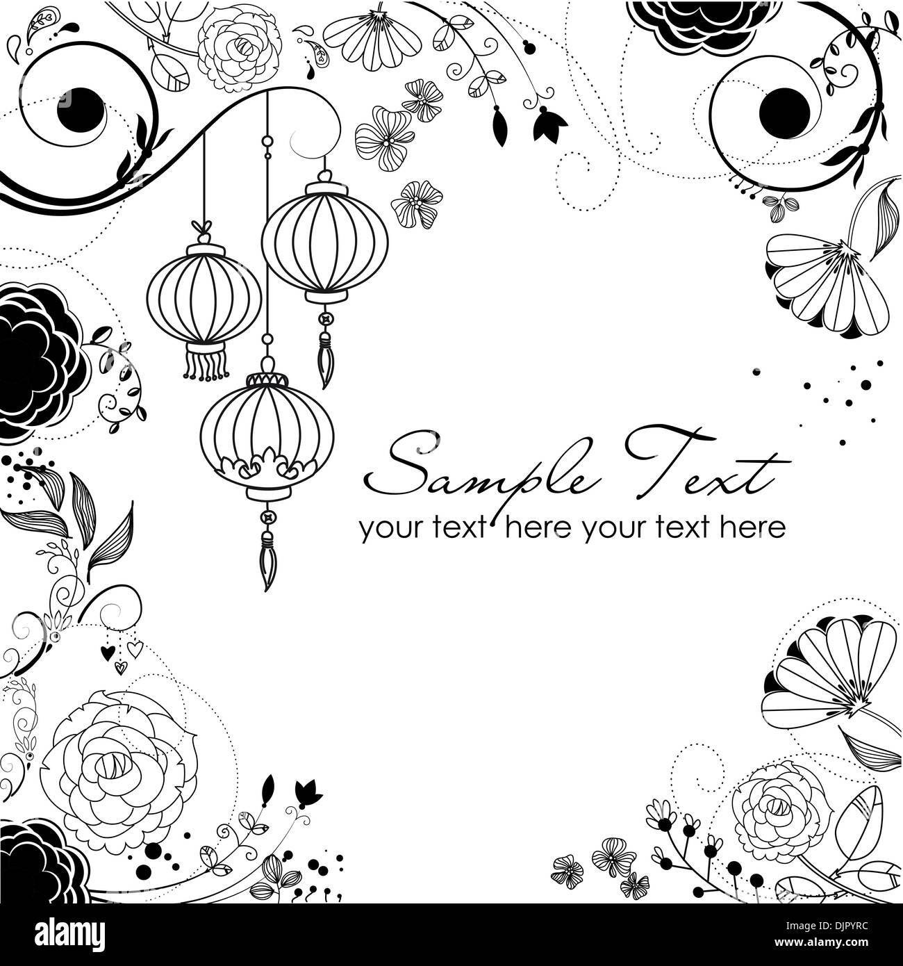 Chinese garden rose Black and White Stock Photos & Images - Alamy