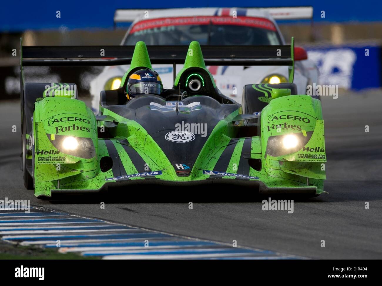 May 22, 2010 - Monterey, California, USA - Patron Highcroft Racing (PHR) scored an exhausting victory in the American Le Mans Series presented by Tequila Patron. The HPD ARX-01c of David Brabham, Simon Pagenaud and Marino Franchitti won an epic six-hour race at Mazda (Credit Image: Â© William Mancebo/ZUMApress.com) Stock Photo