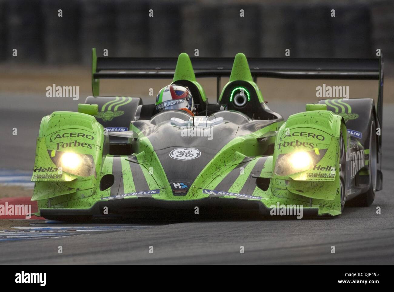 May 22, 2010 - Monterey, California, USA - Patron Highcroft Racing (PHR) scored an exhausting victory in the American Le Mans Series presented by Tequila Patron. The HPD ARX-01c of David Brabham, Simon Pagenaud and Marino Franchitti won an epic six-hour race at Mazda (Credit Image: Â© William Mancebo/ZUMApress.com) Stock Photo