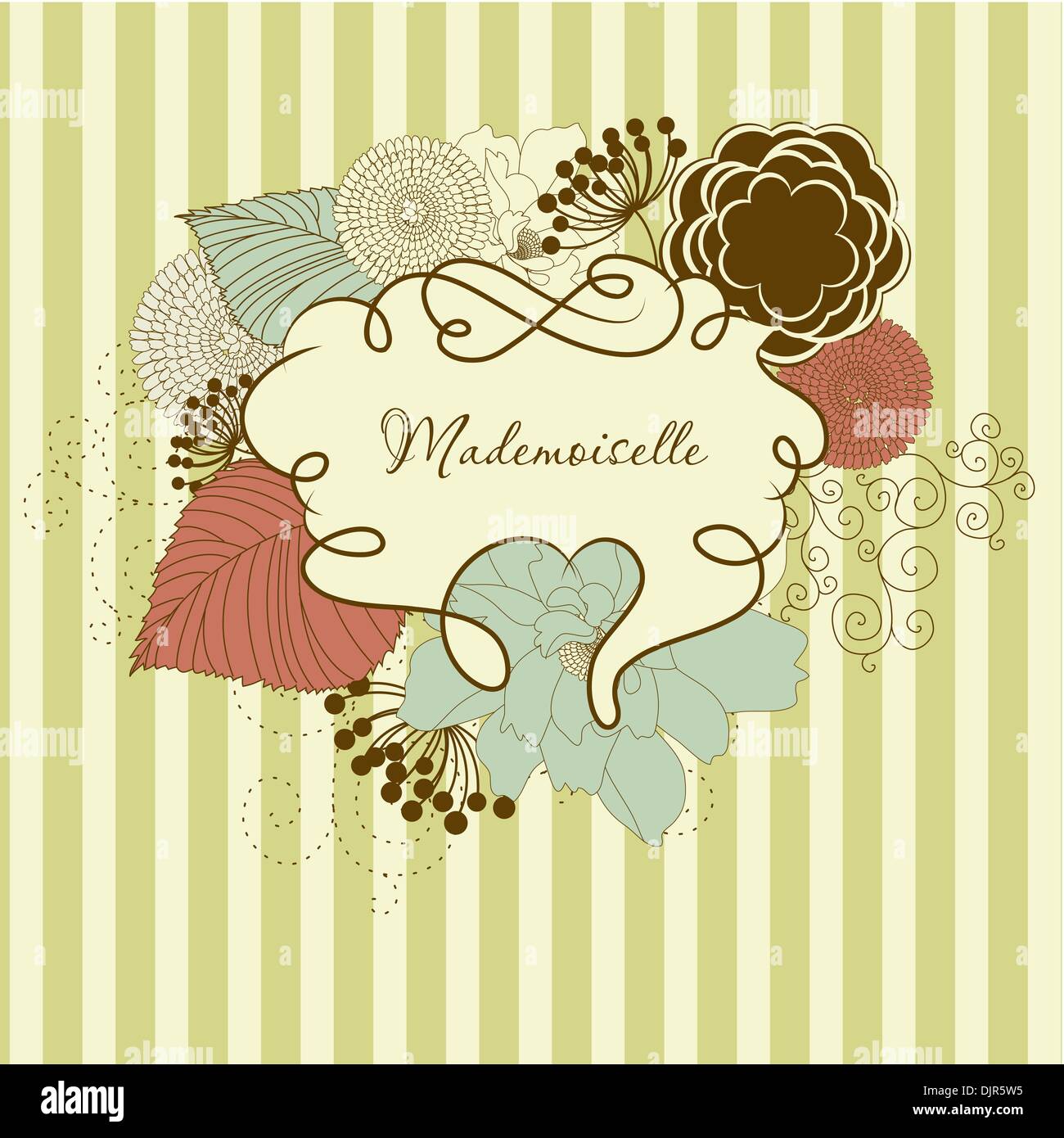 Glamorous doodle frames Stock Vector