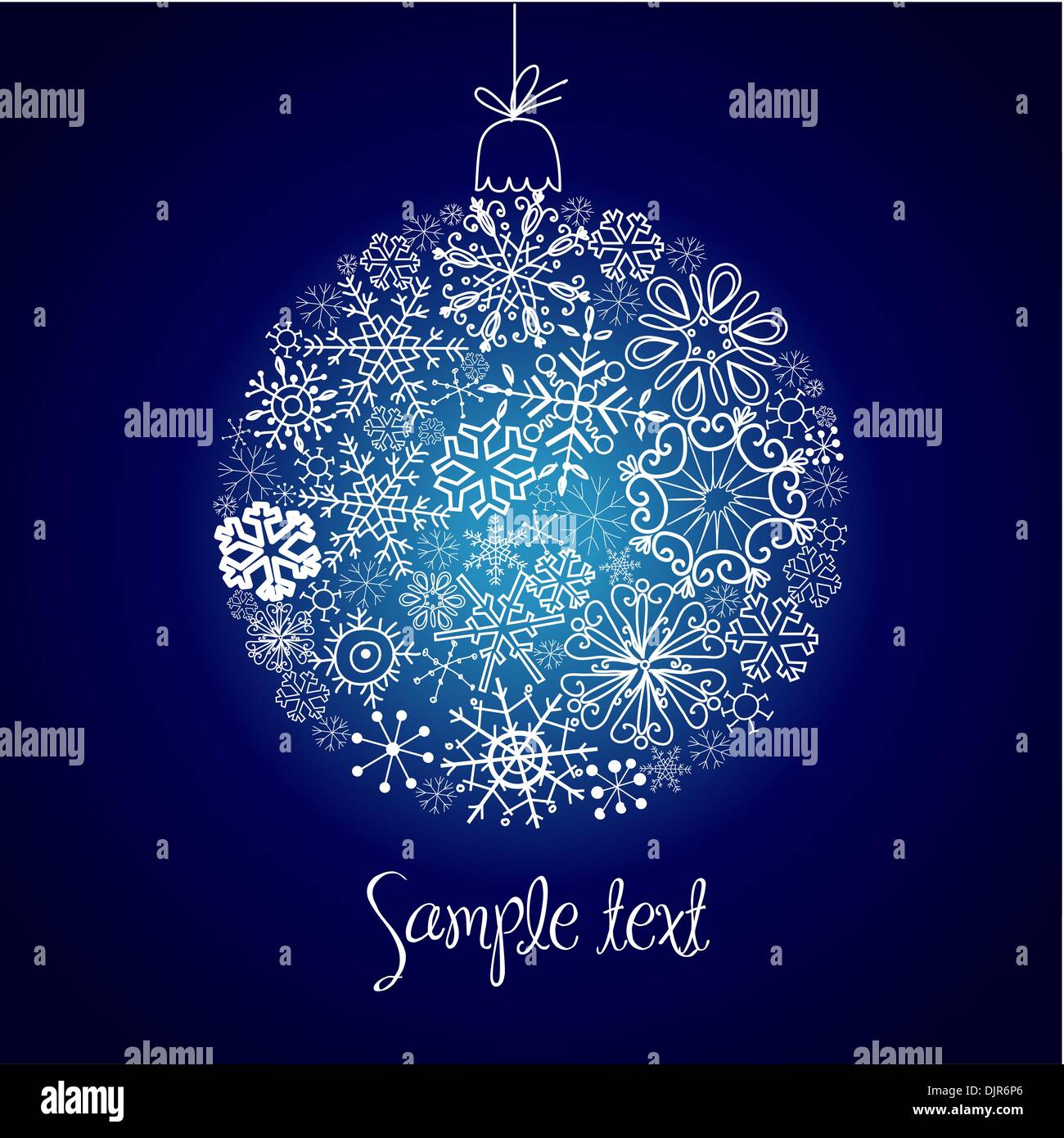 Christmas ball illustration Stock Vector Image & Art - Alamy