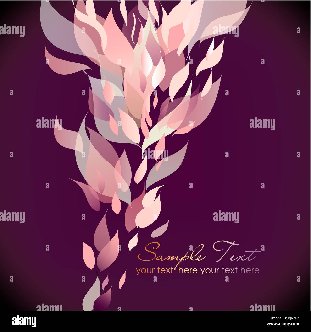 floral background Stock Vector
