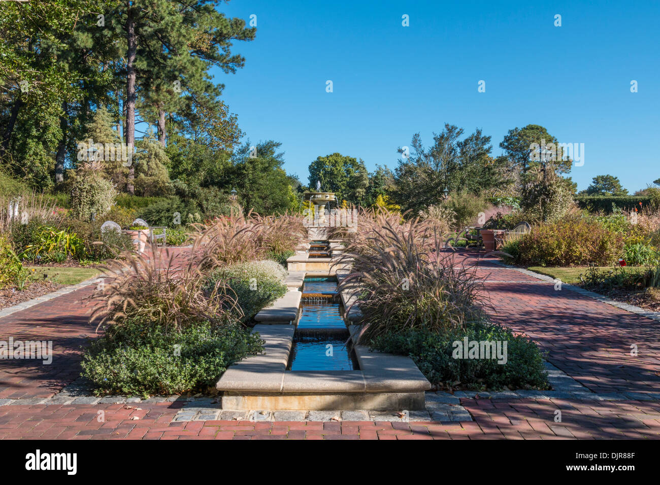 Norfolk Botanical Gardens in autumn in Norfolk,Virginia Stock Photo Alamy