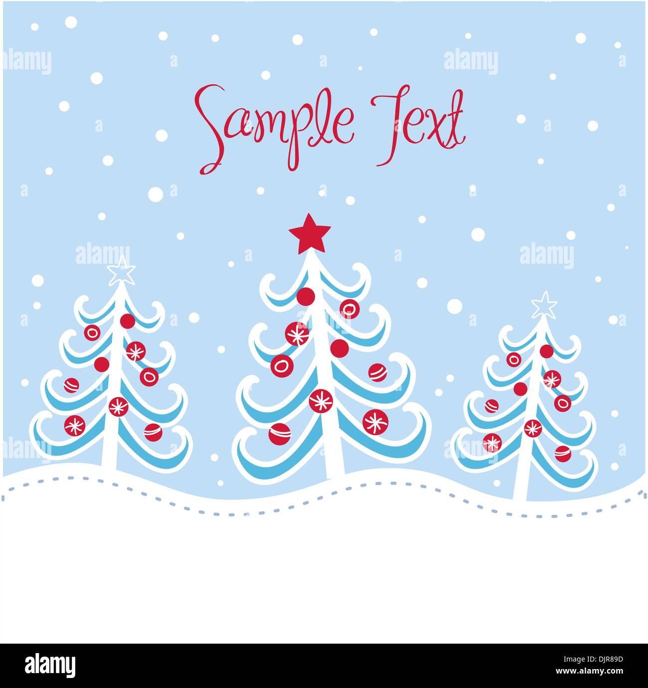 Christmas tree background, vector illustration Stock Vector Image & Art