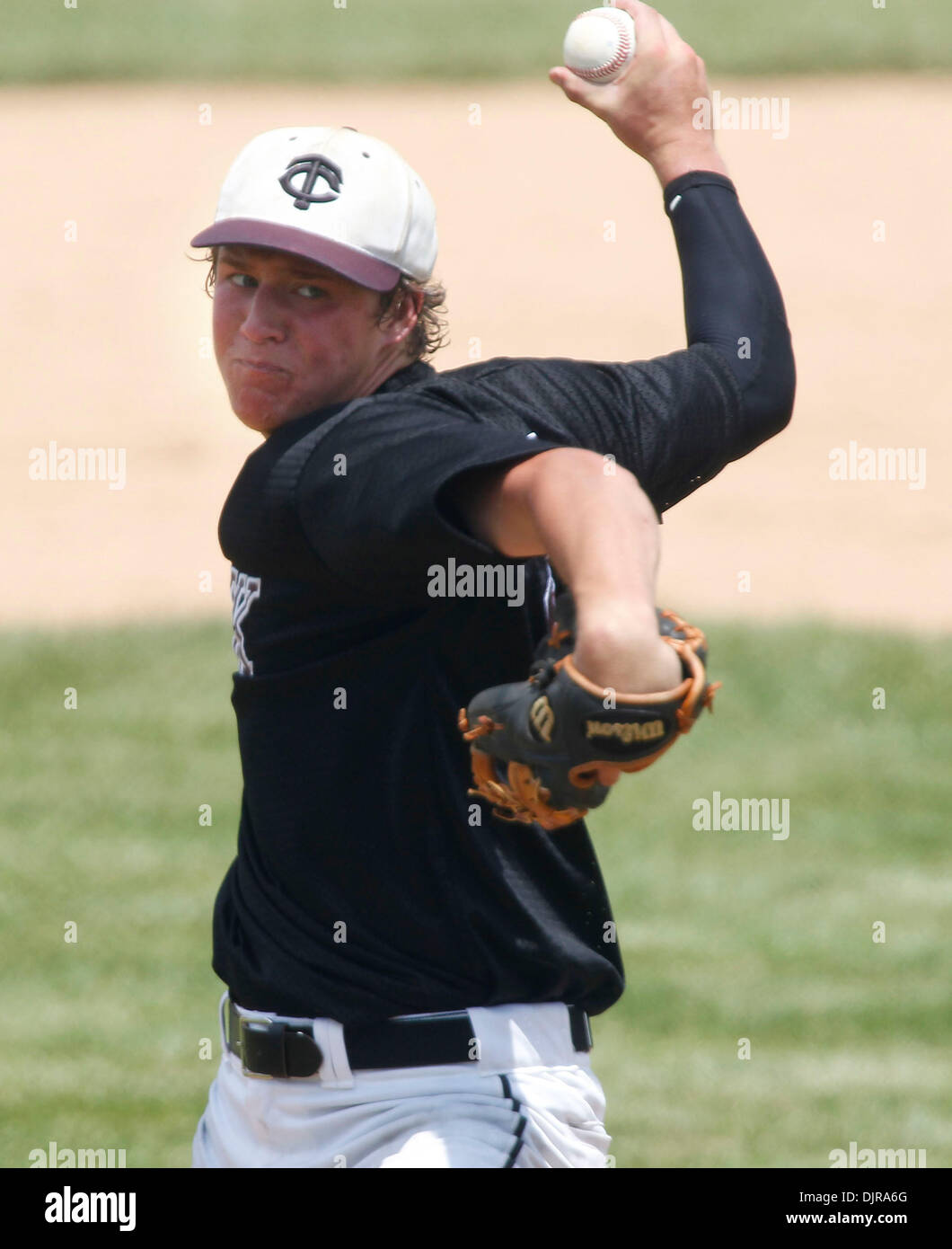 May 31, 2010 Frankfort, KY, USA Tates Creek pitcher Trevor Gott