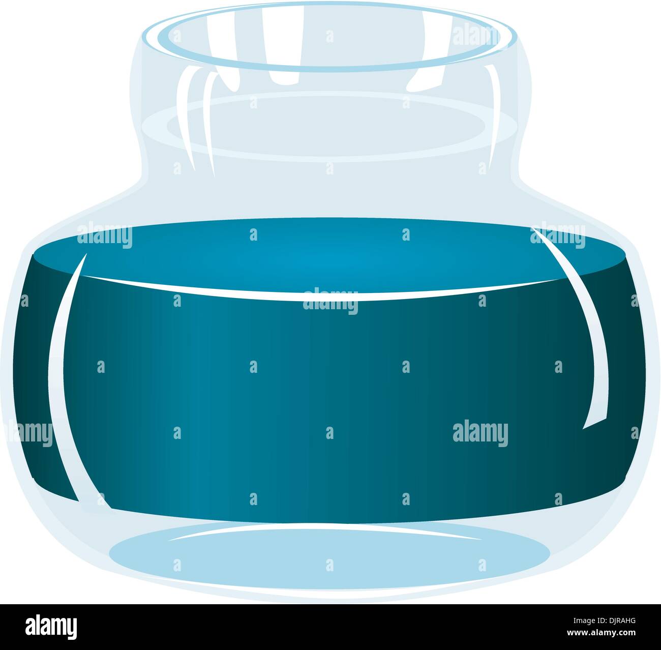 Vector illustration of Inkwell Stock Vector Image & Art Alamy