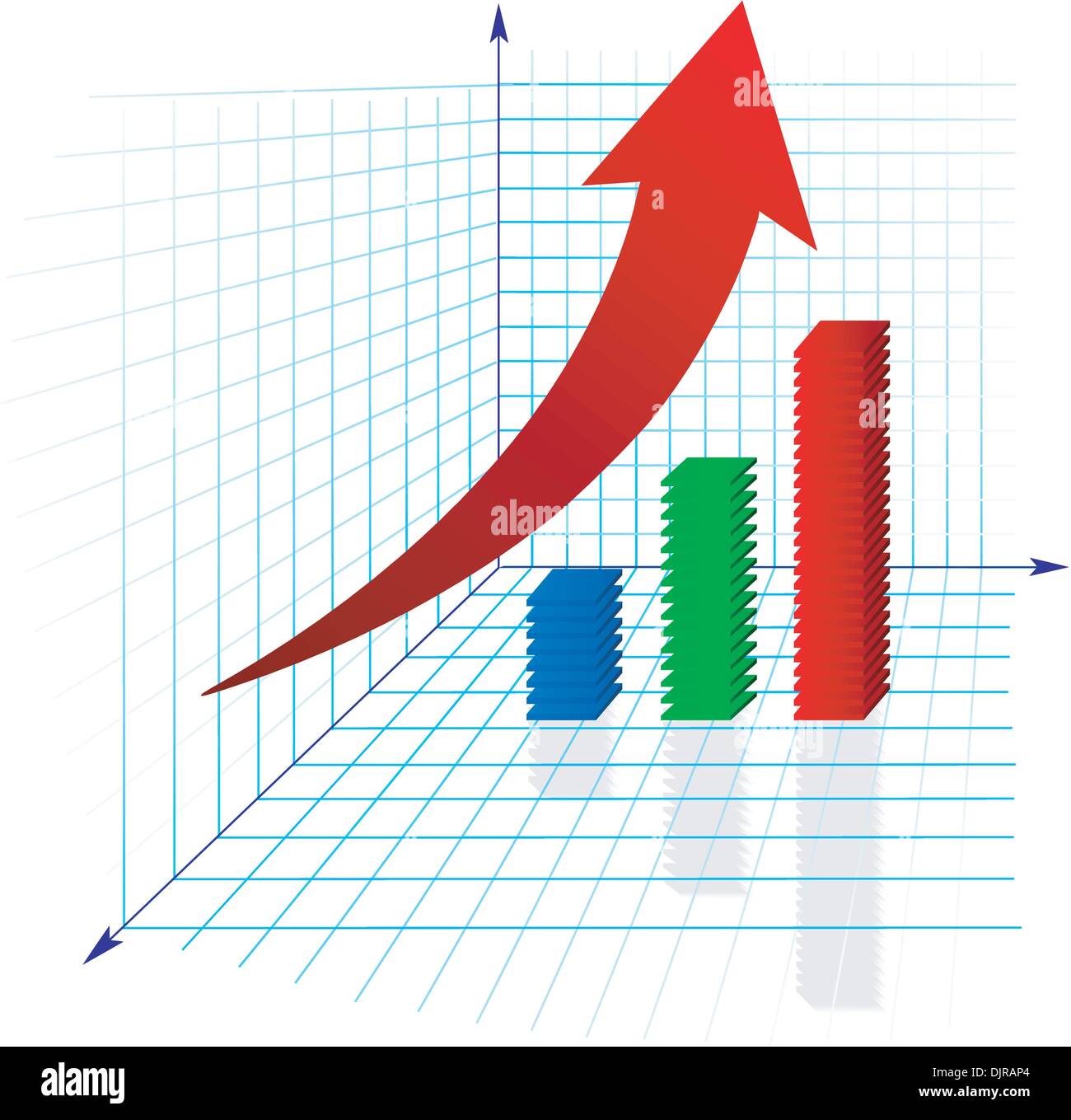 colored diagram Stock Vector