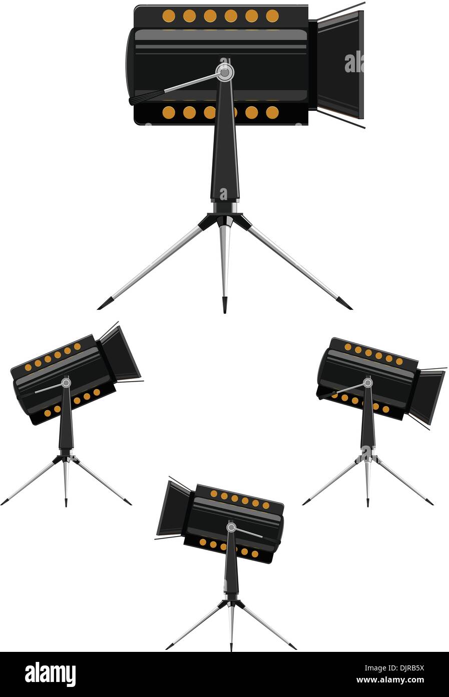 Vector image spotlights Stock Vector Image & Art Alamy