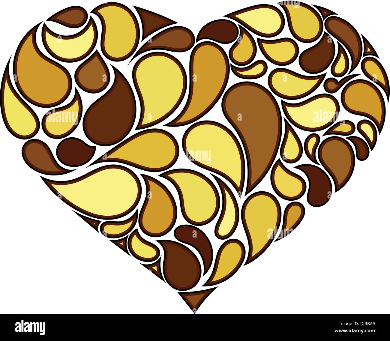 Vector illustration of heart Stock Vector Image & Art - Alamy