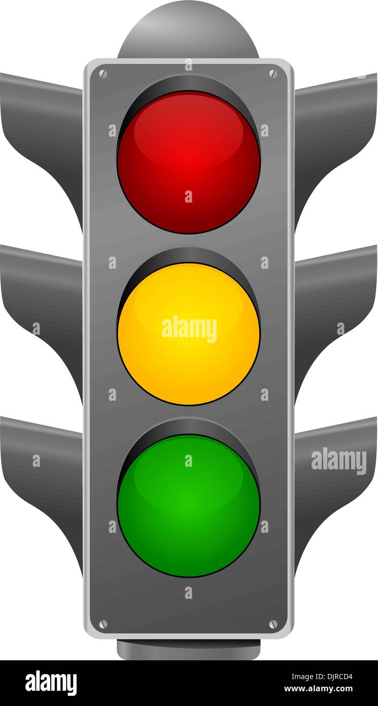 Traffic lights sequence Stock Vector Images - Alamy