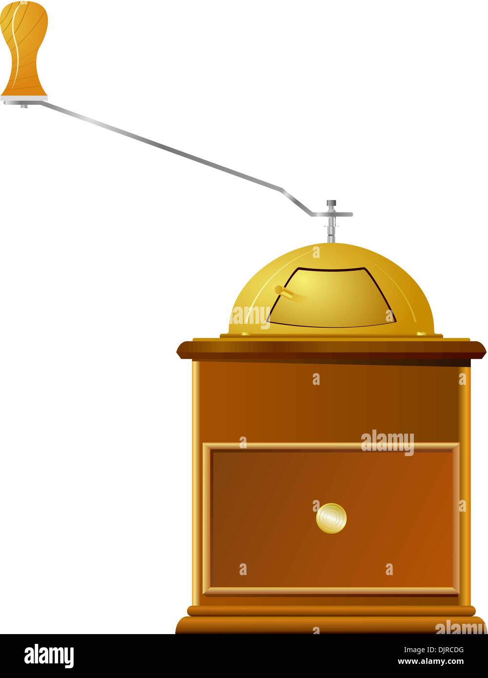 coffee-grinder. vector Stock Vector