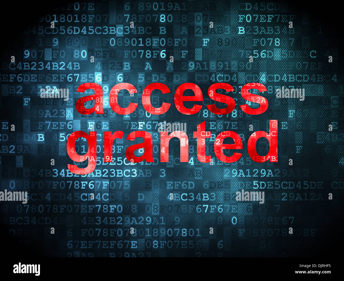 Security concept: Access Granted on digital background Stock Photo - Alamy