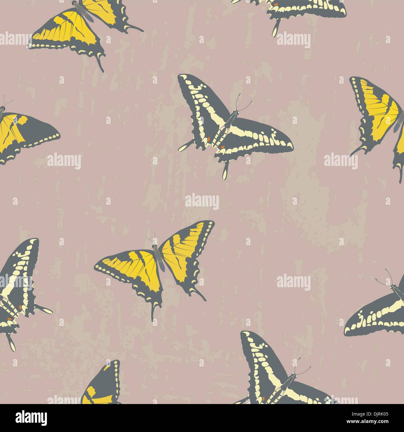 Seamless texture with butterflies Stock Vector Image & Art - Alamy