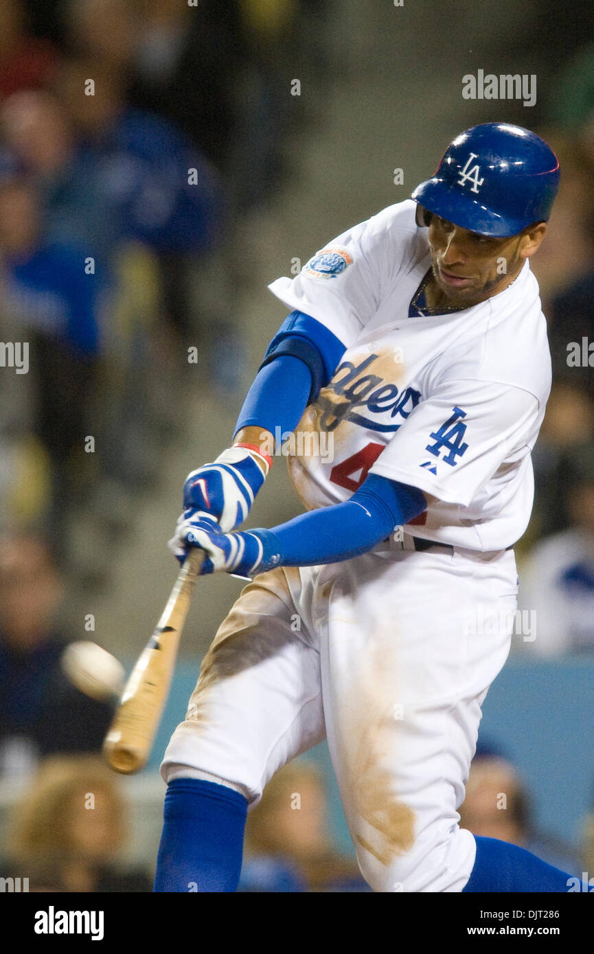 Los Angeles, California, USA. 15th Apr, 2019. Yasiel Puig #42 of