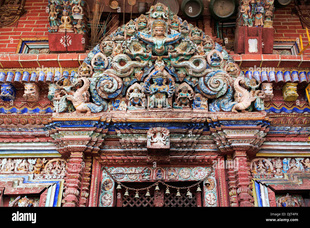 Mahendranath Temple (1678) Patan, Lalitpur, Nepal Stock Photo