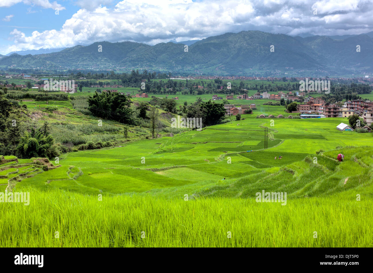 Kathmandu valley village hires stock photography and images Alamy
