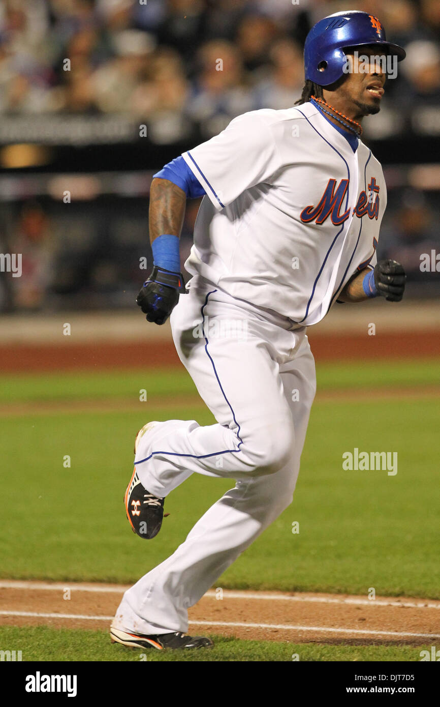 Mets Infielder Jose Reyes (#7). The Yankees defeated the Mets 2-1in the  game played at Citi fied in Flushing, New York. (Credit Image: © Anthony  Gruppuso/Southcreek Global/ZUMApress.com Stock Photo - Alamy