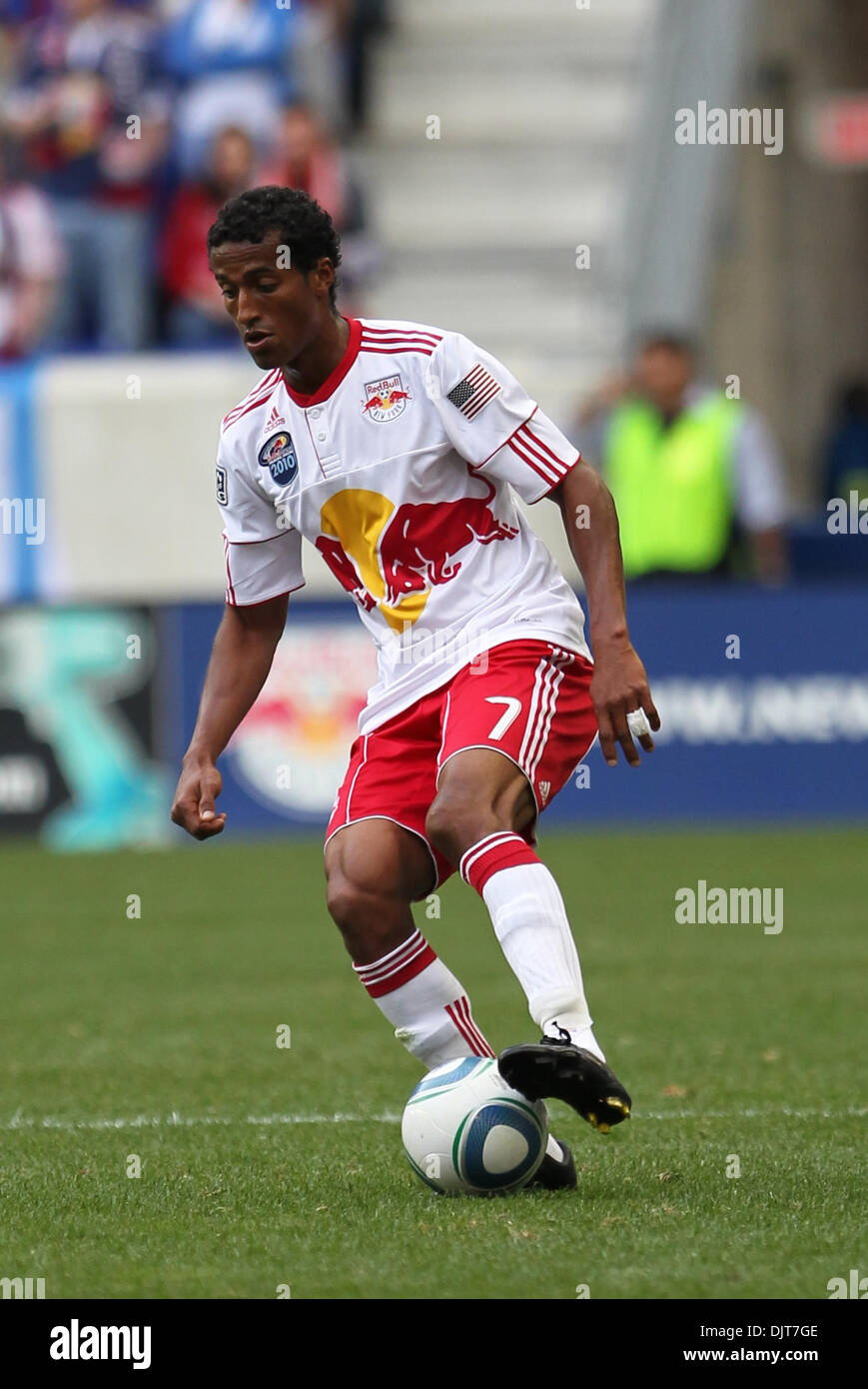 Red Bulls D Roy Miller (#7).  The Red Bulls defeated Philidelphia Union 2-1  in the game held at Red Bull Arena, Harrison, NJ. (Credit Image: © Anthony Gruppuso/Southcreek Global/ZUMApress.com) Stock Photo