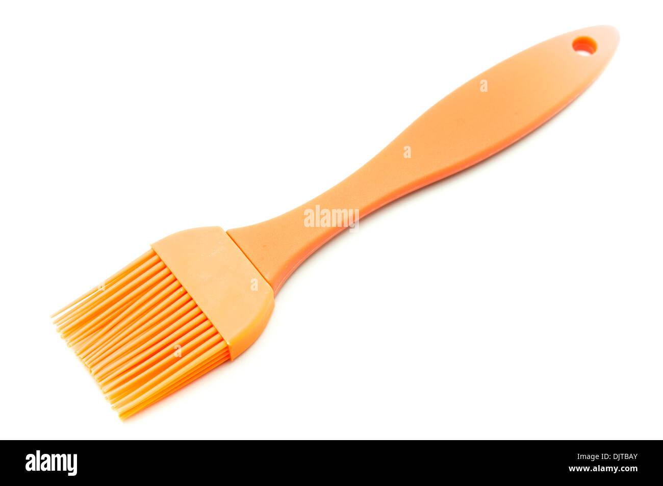 basting brush on a white background Stock Photo