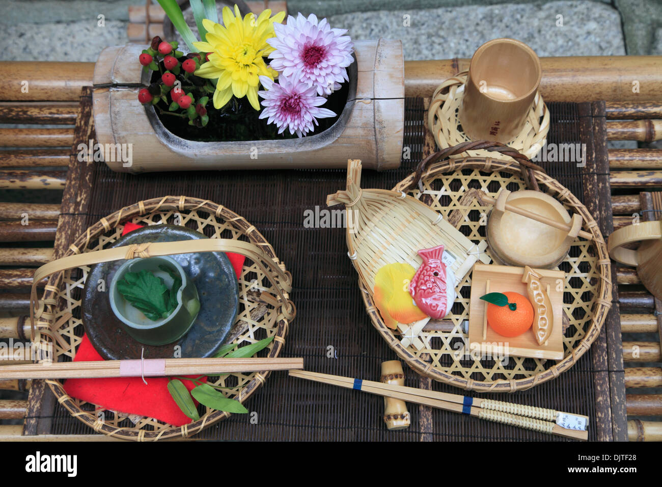 Japan, Kyoto, restaurant display Stock Photo Alamy