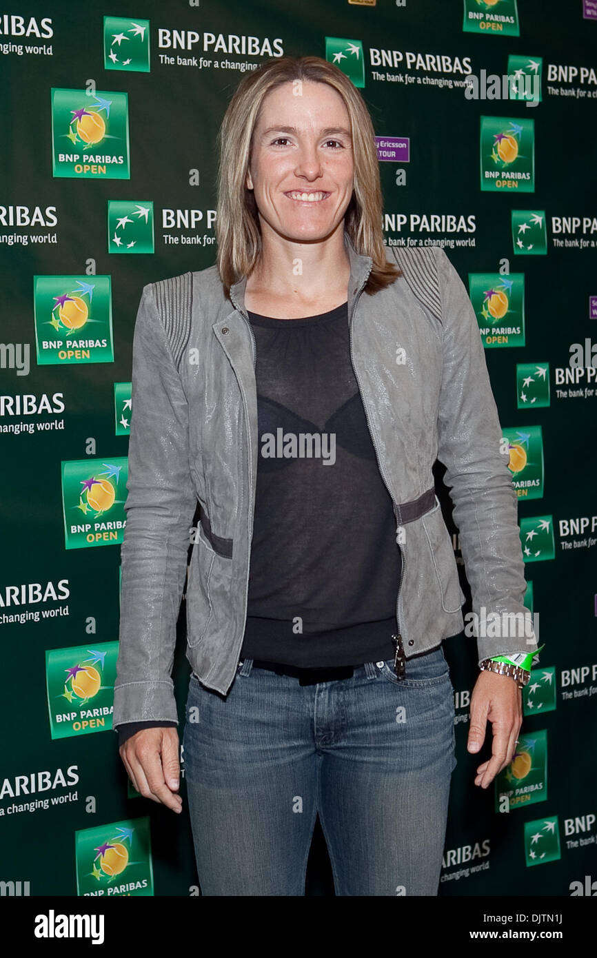 Justine Henin attended the Players Party for the 2010 BNP Paribas Open at the IW Club in Indian Wells, California. (Credit Image: © Gerry Maceda/Southcreek Global/ZUMApress.com) Stock Photo