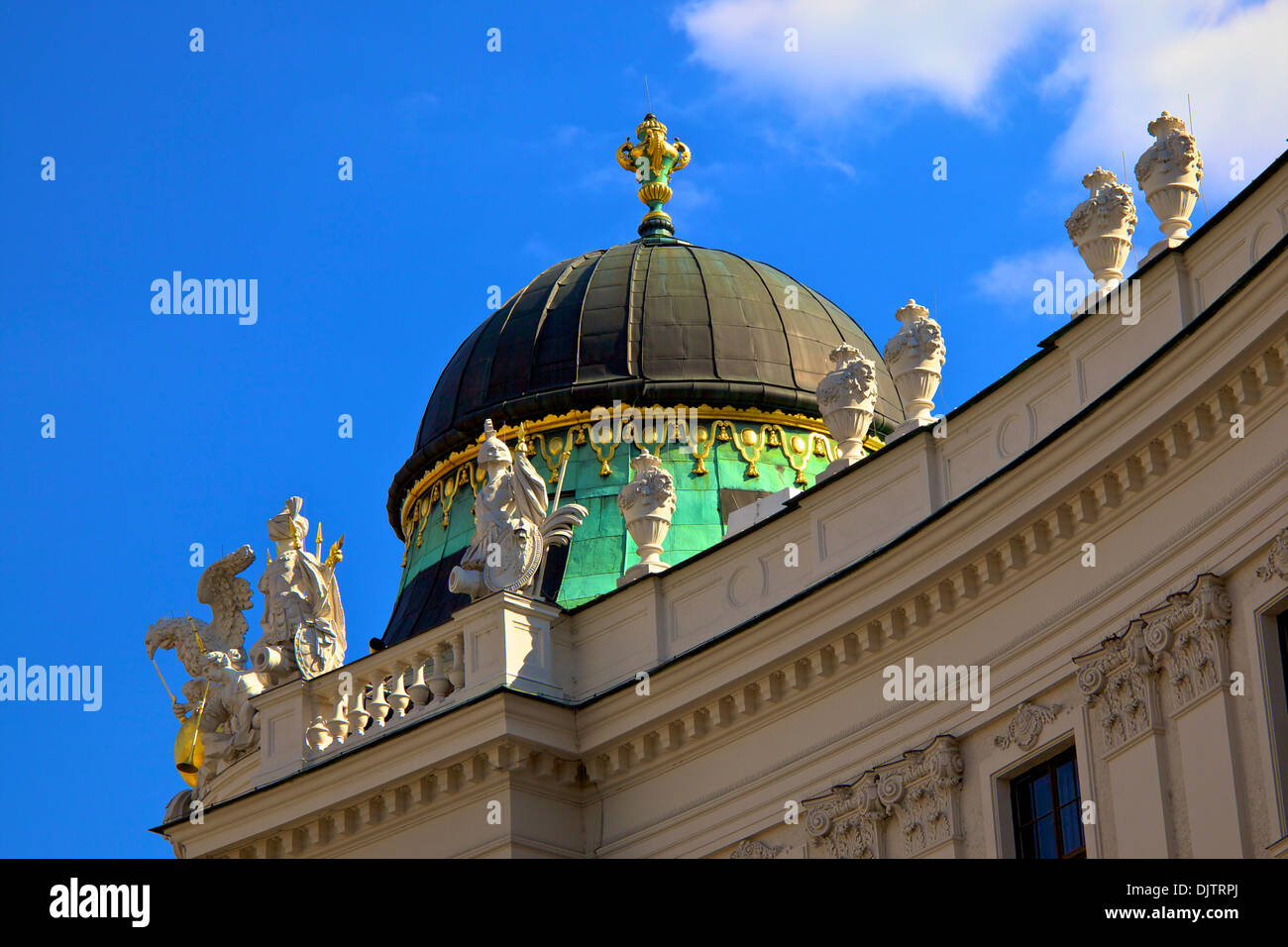 Hofburg Palace Exterior, Vienna, Austria, Central Europe Stock Photo