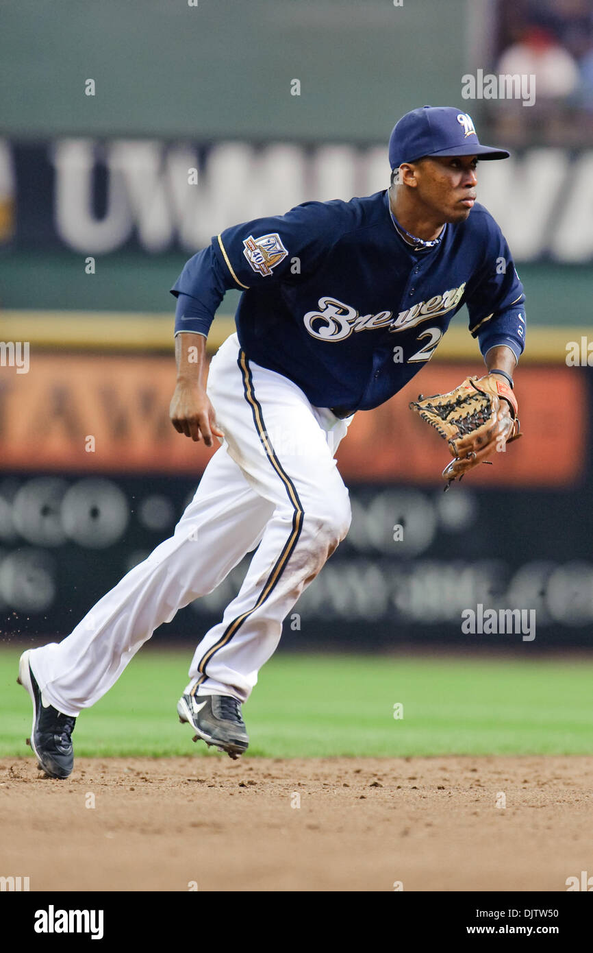 Alcides escobar hi-res stock photography and images - Alamy