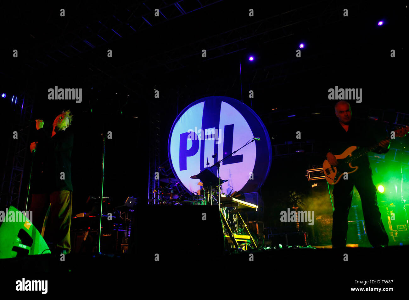 Public Image Limited performed at the Coachella Music & Arts Festival held at the Empire Polo Field in Indio, California. (Credit Image: © Gerry Maceda/Southcreek Global/ZUMApress.com) Stock Photo