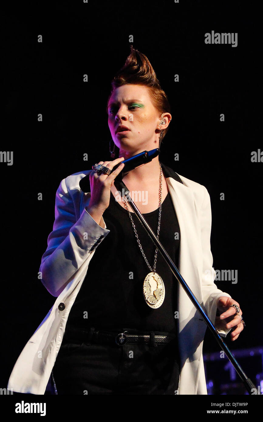 La Roux performed at the Coachella Music & Arts Festival held at the ...
